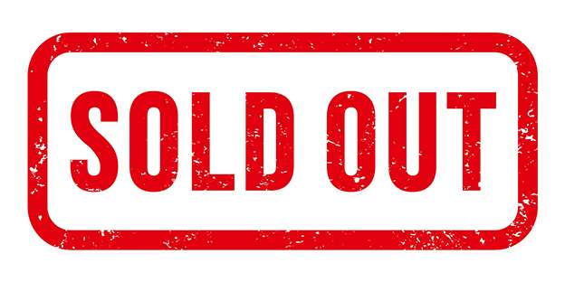 ソールドアウト